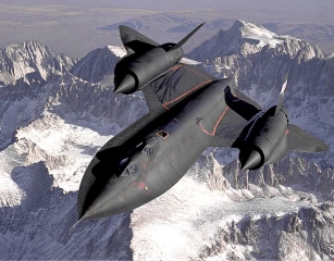 Lockhheed SR-71 Blackbird – oficjalnie najszybszy samolot na świecie.
