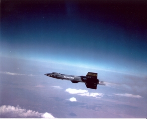 North American X-15 – najszybszy na świecie załogowy samolot rakietowy.