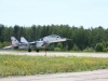 Start myśliwca MiG-29 Fulcrum, baza Sokol, Rosja.
